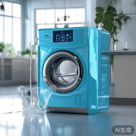 节能环保小蓝桶洗衣机