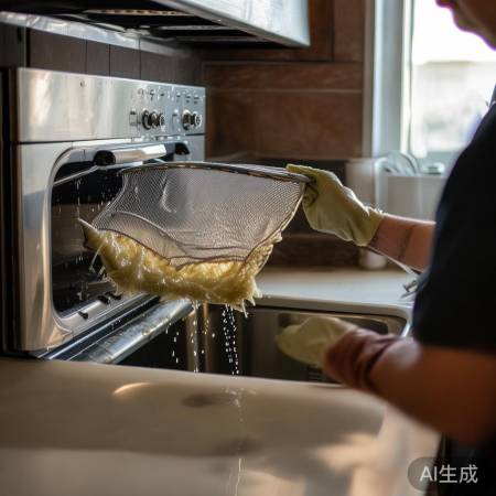 定期清洗滤网，噪音消散