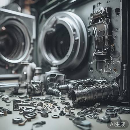 洗衣机内部部件可回收