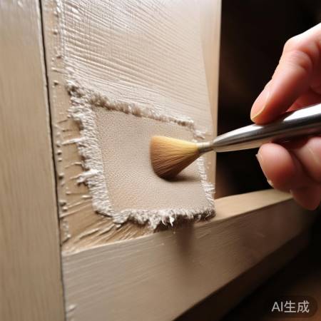 使用布质补丁修补凹陷