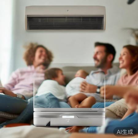 空气能安装简单,静音舒适