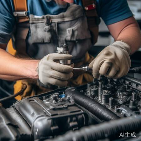 安装新进气阀,简单快捷