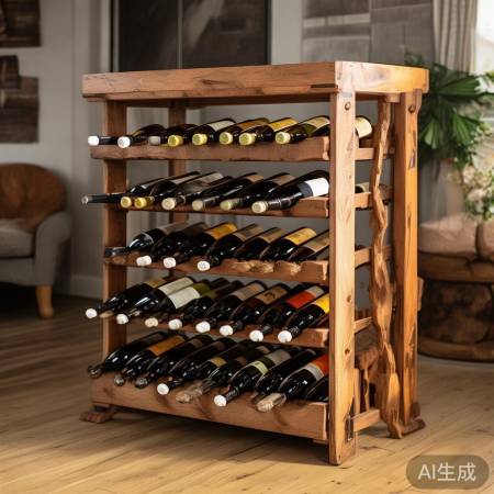 实木红酒架，添生活小确幸