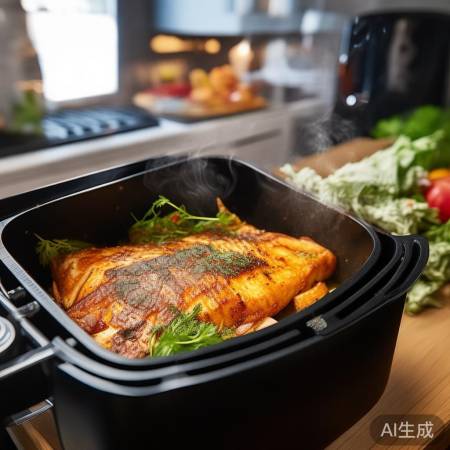 巴沙鱼空气炸锅健康美食