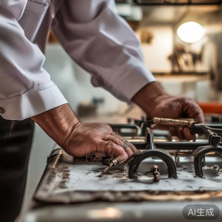 燃气管道接口检查