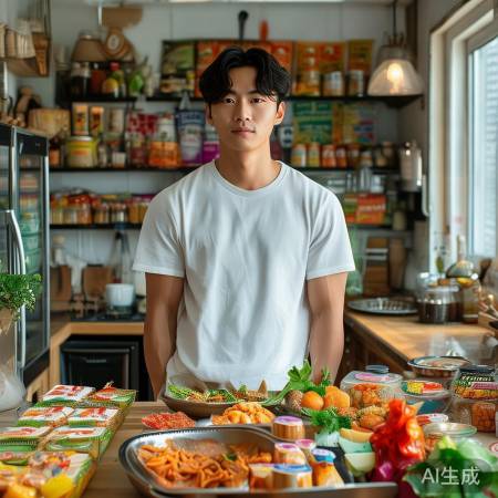 崔振赫冰箱美食，泡菜大师传人