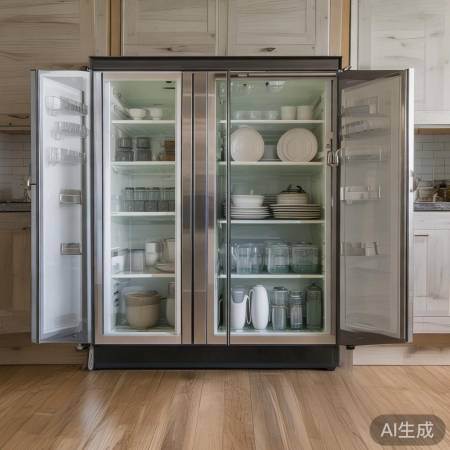 消毒柜爱洁净，碗柜爱整齐