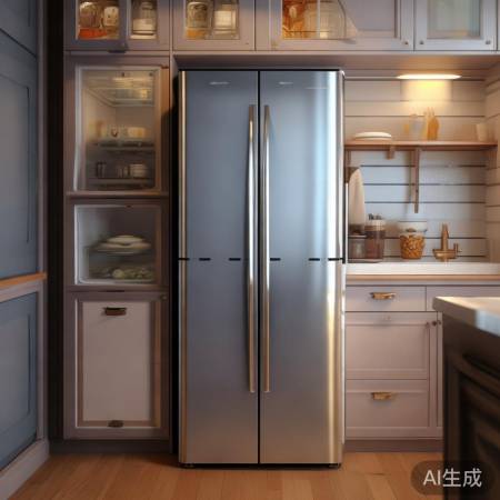 冰箱摆放，美观实用舒适
