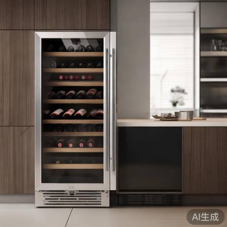多种红酒柜，风格各异