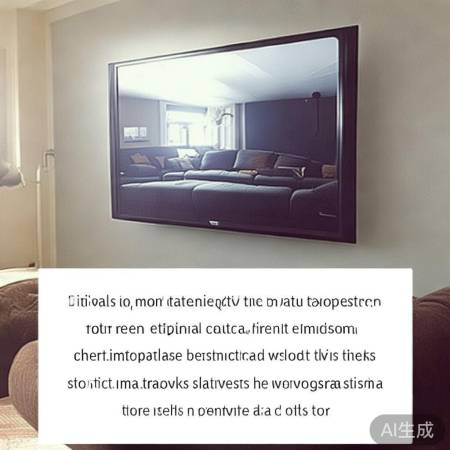 电视挂墙，眼高平视