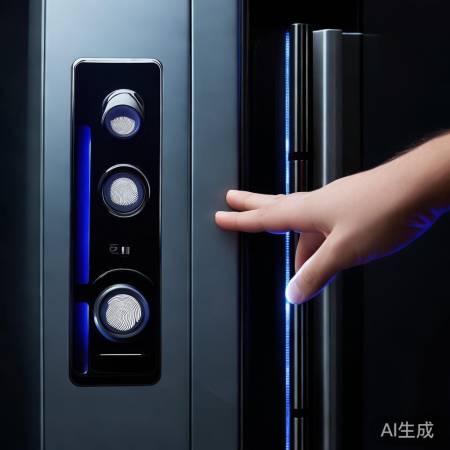 指纹解锁赛盾保险柜