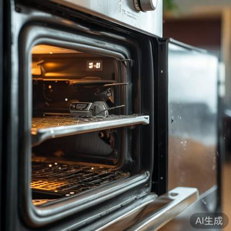 检查烤箱内部传感器