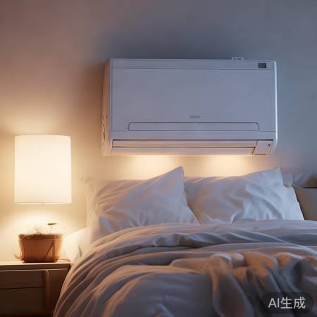 “富安娜空调,低噪音夏夜静享”