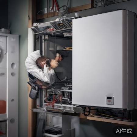 壁挂炉内部检查，找专业维修