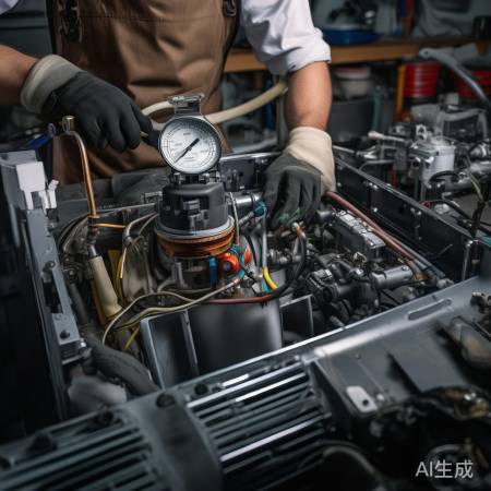 空调压力低，查空气、制冷剂及泄