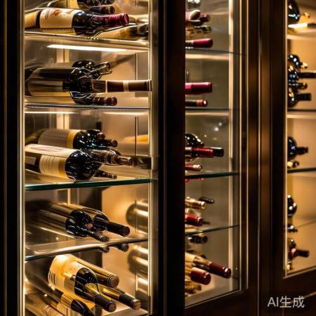 红酒柜照明，浪漫展示