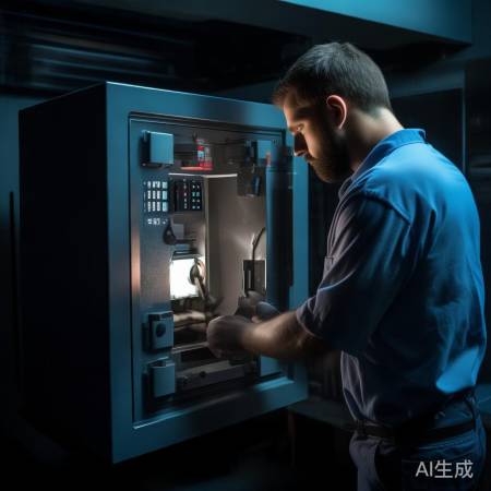 “保险柜翡翠款开锁技巧，冷静应