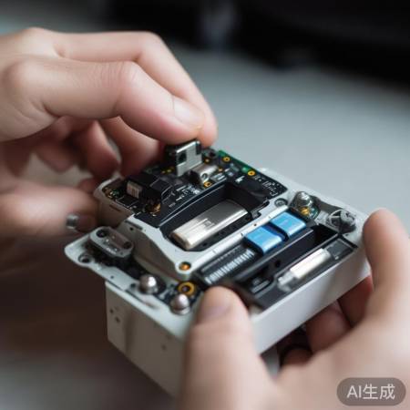 “安装新电池,注意正负极”