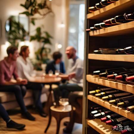 享受生活，酒柜成风景