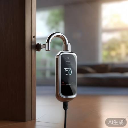 海尔智能锁电池耐用，USB充电