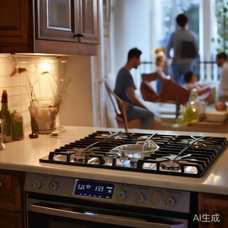 “Sacon燃气灶，定时晚餐神