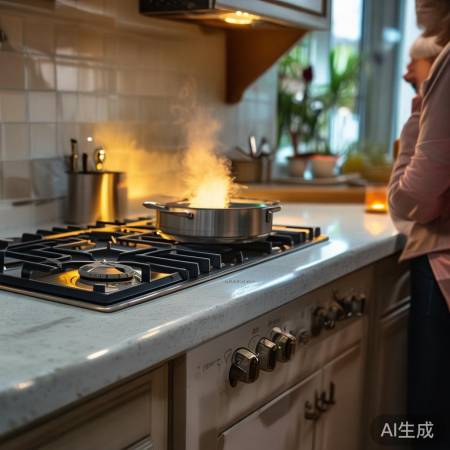 “Sacon燃气灶定时，厨房生