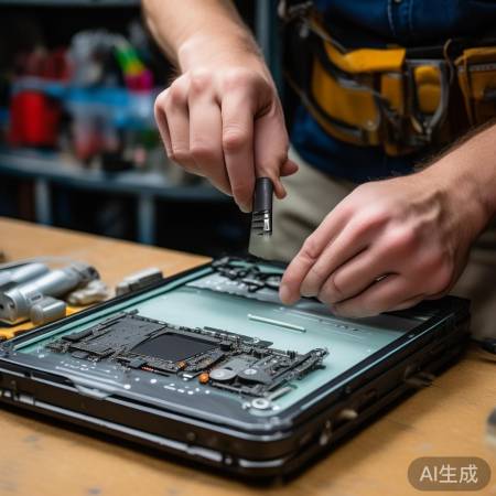 拆玻璃触面，拆玩具般细致