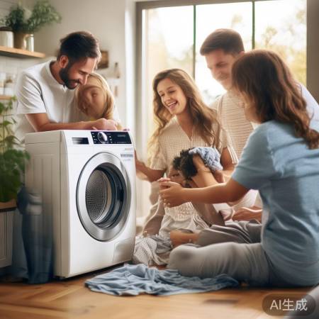 海尔洗衣机，自然洗衣新体验