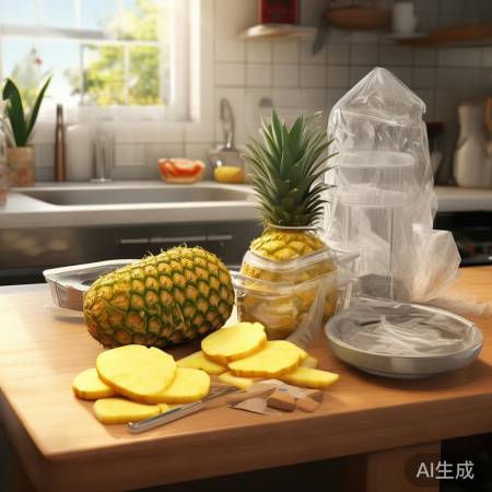 削菠萝后保鲜技巧