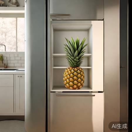 冰箱门不宜放菠萝