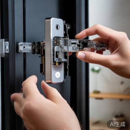 按说明安装智能锁，确保安全和效
