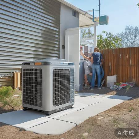 室外空气能热水器,防火灾隐患