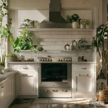 集成灶融入家居，温馨厨房
