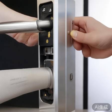 拧把手测试，成功换芯