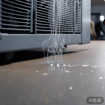 空调冷媒泄漏现象