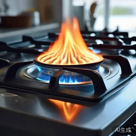 华帝燃气灶:分段燃烧,安全高效