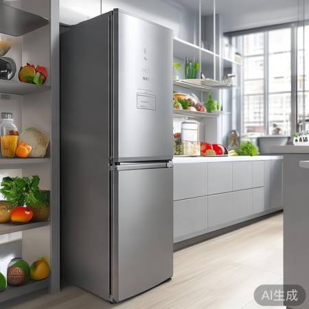 美的冰箱保鲜佳，智能控温。