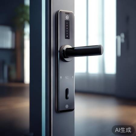 防盗锁,一键轻松出门