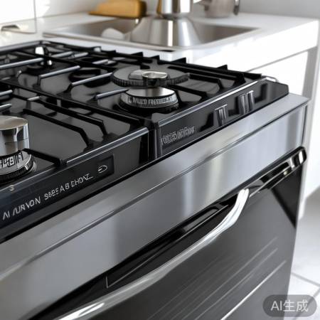 燃气灶：安全美观，厨房亮丽风景