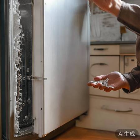 消毒柜门关不严,自行更换或求助