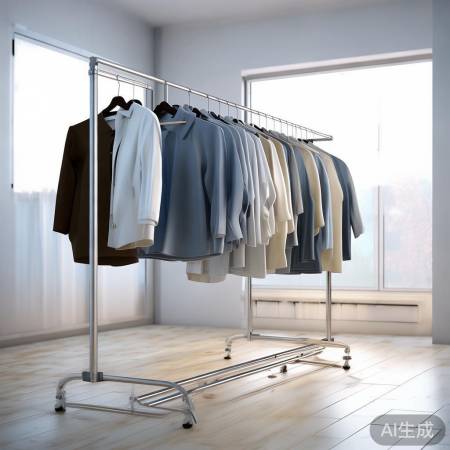 抽拉裤架防霉，衣物更干爽