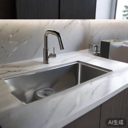 人造石水槽:美观易清洁,易损易