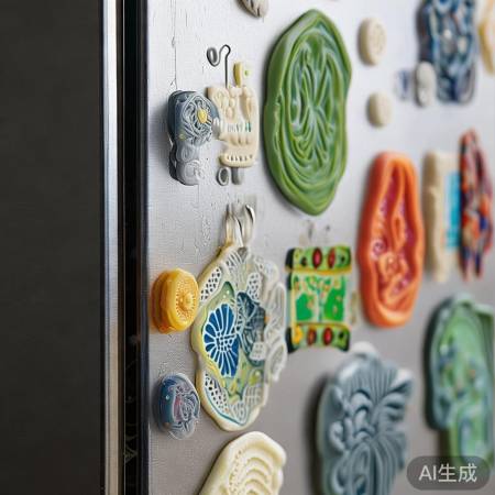 冰箱贴材质讲究，美观护门