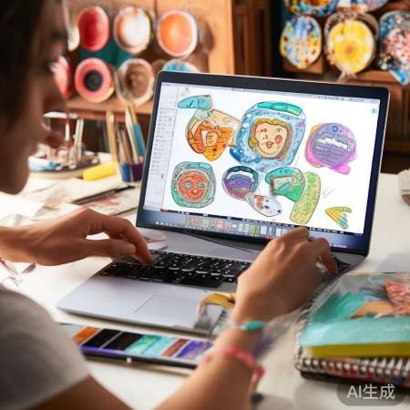 网上定制冰箱贴，简单易行。