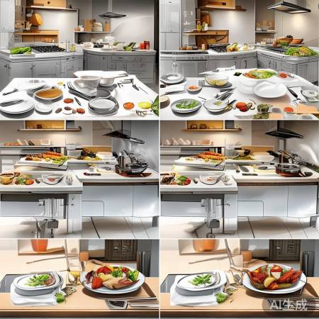 系统化绘图，每步精心如烹饪