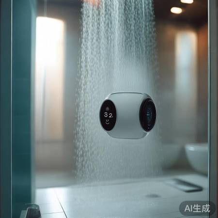 “52度恒温,智能调温,洗澡超