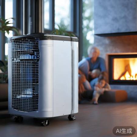 环保节能，空气能采暖