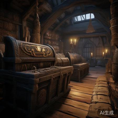 神秘船宝库，符号谜团