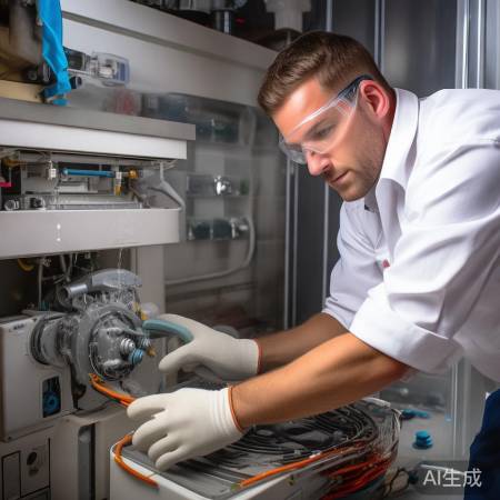 热水器漏水，检查密封圈及水管。