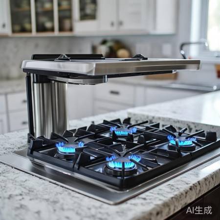 调整燃气灶高度